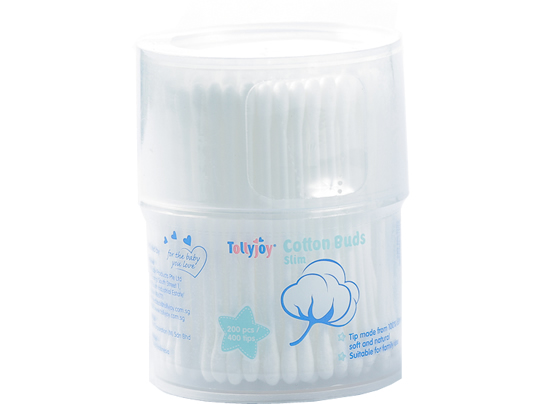 Cotton Buds Extra Fine in Canister (200 stks)