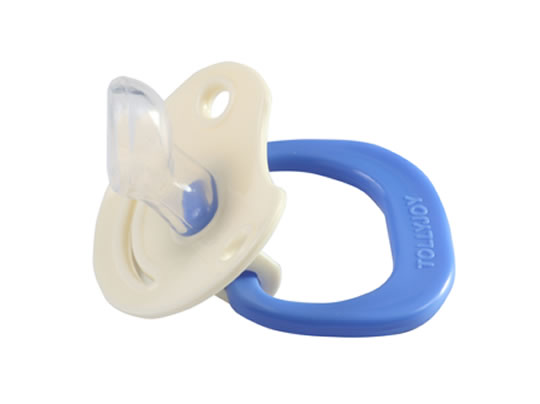 Silicone Pacifier (Orthodontic bulb) – Blue